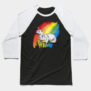 Rainbow ottercorn Baseball T-Shirt